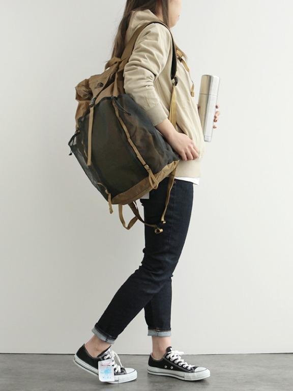 全新The North Face Glam Backpack 28L 可摺疊收納背囊, 女裝, 手袋及