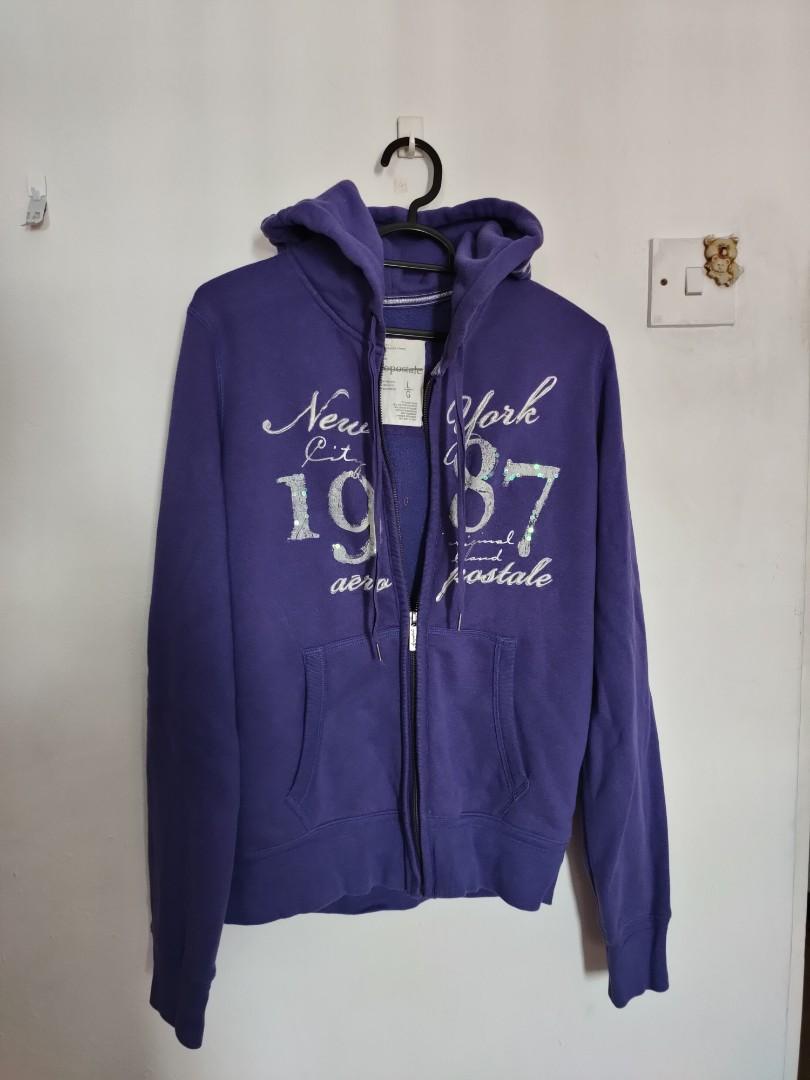 Aeropostale purple hoodie cheap