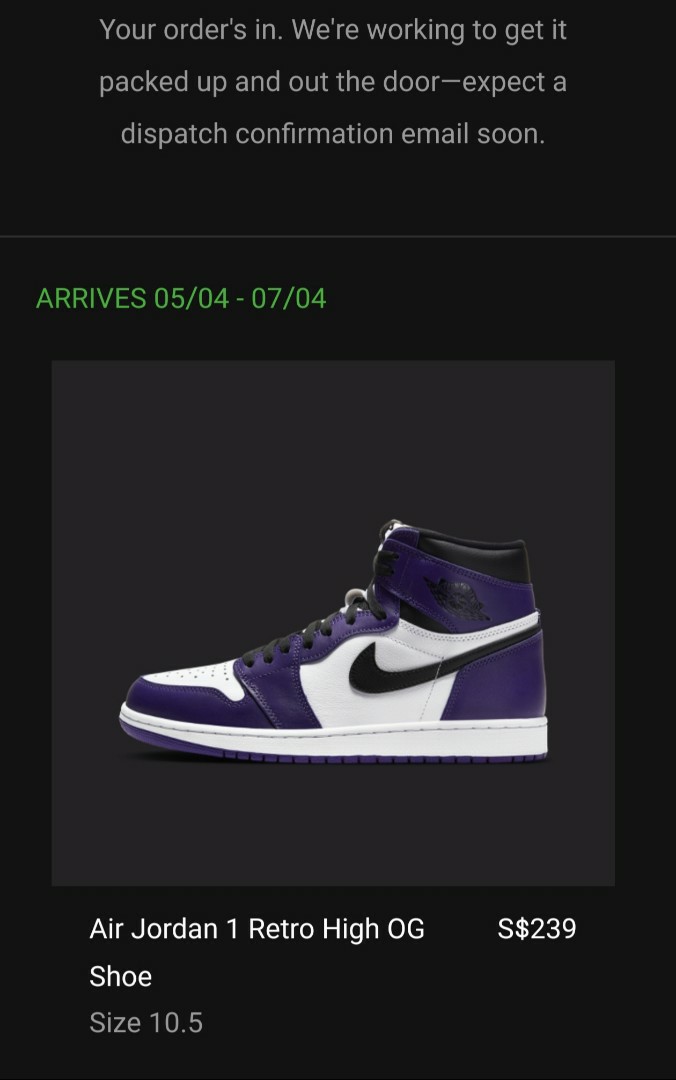 Jordan 1 court purple stockx clearance