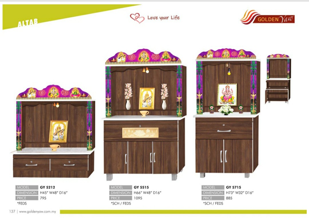 Almari sembahyang, Furniture & Home Living, Furniture, Shelves