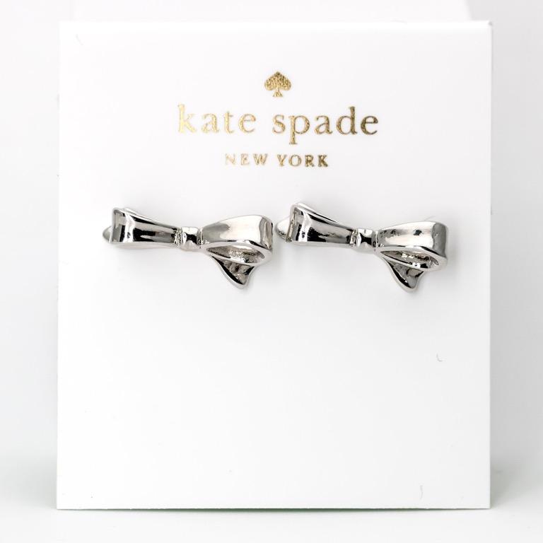 BN Kate Spade Silver Bow Earring