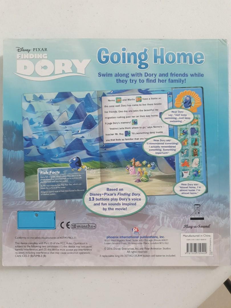 Buku anak Finding Nemo. Play a Sound Book. Pixar., Buku & Alat Tulis