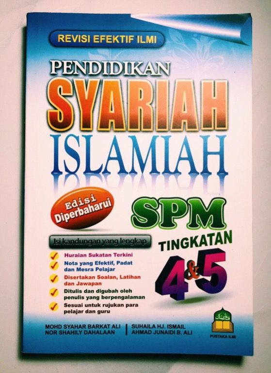 Buku Rujukan Pendidikan Syariah Islamiah Spm Textbooks On Carousell