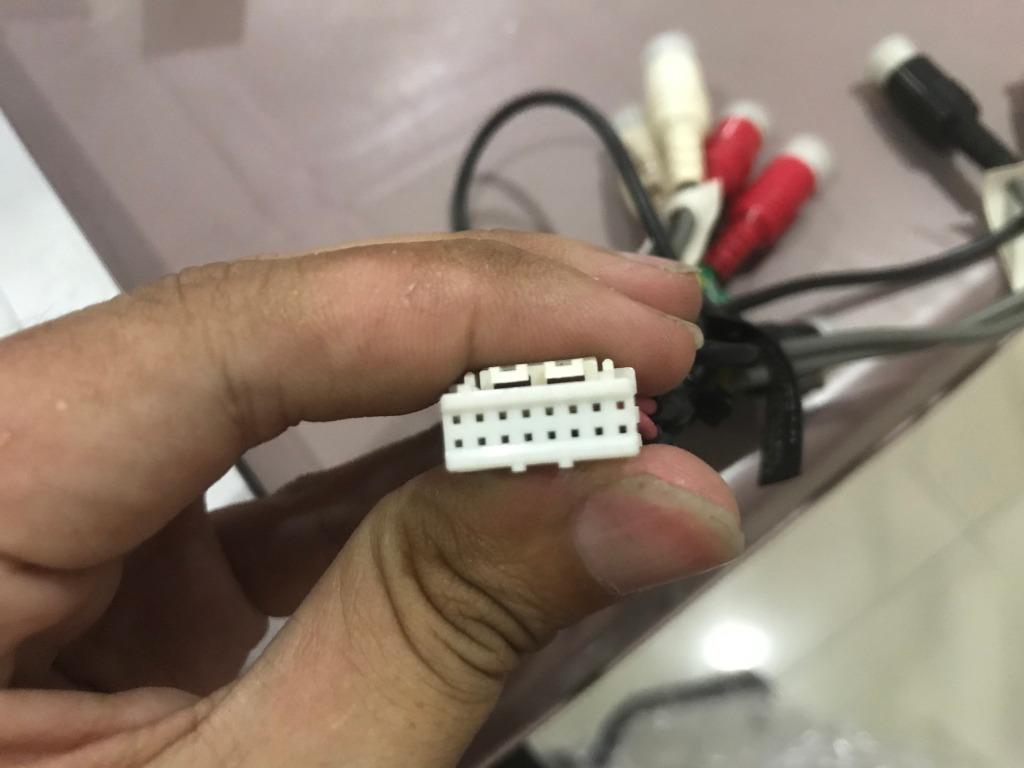 Carrozzeria 16pin RCA Socket, Auto Accessories on Carousell