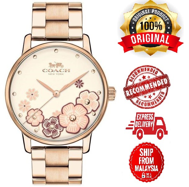Coach sale watch flower