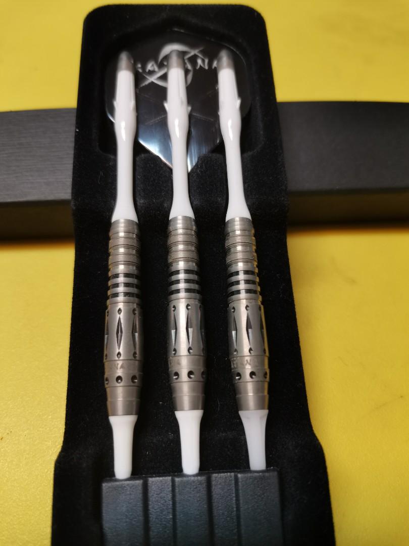 Dynasty Soft Dart Barrel Onimaru | 90% Wolfram, 39 Mm Länge | Für Softdarts, Gewicht 19 G, Torpedo-Form