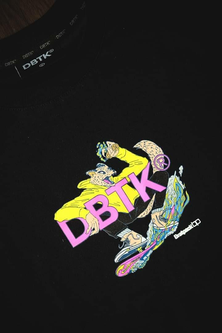 DBTK x Bratpack Fox Tee, Men's Fashion, Tops & Sets, Tshirts & Polo ...