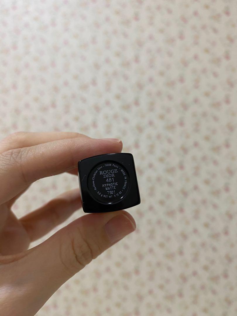 Dior Lipstick 481 Hypnotic Matte