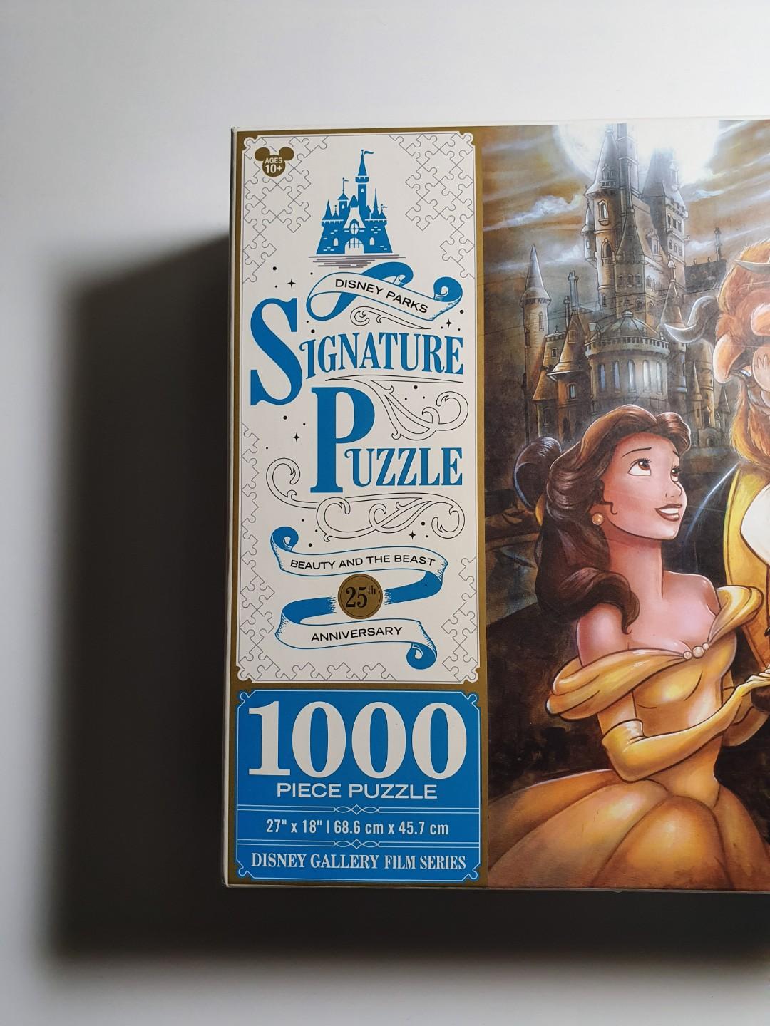 Disney Signature Puzzle Beauty and the Beast 1000 Pieces, Hobbies