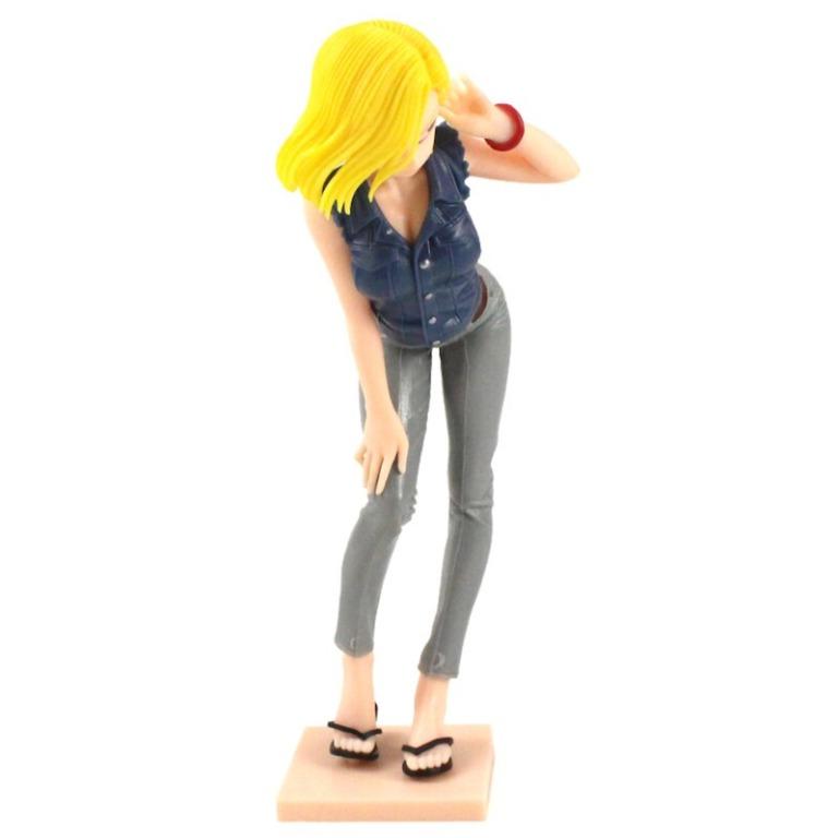 Dragon Ball Z Glitter Glamours Android 18 2 Action Figure 22cm Model Toys Toys Games Action Figures Collectibles On Carousell