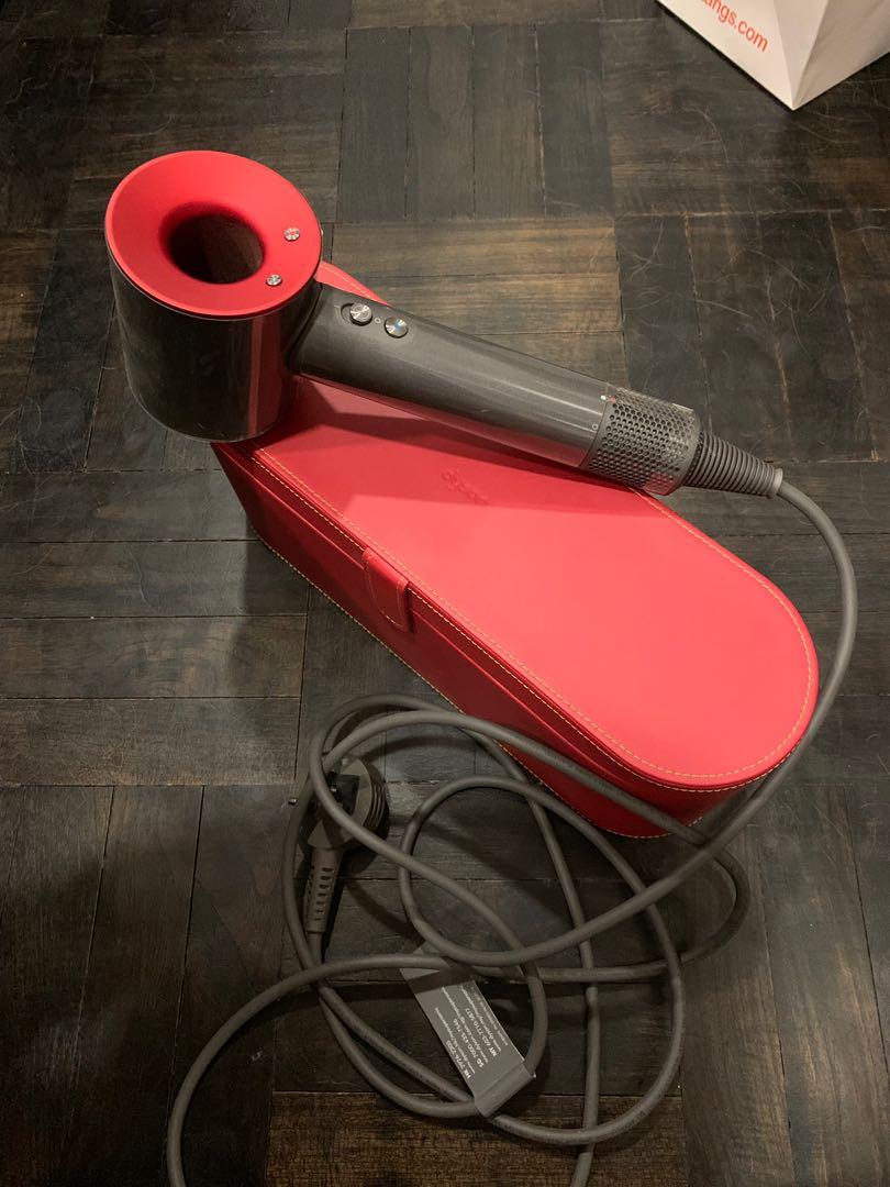 Dyson Supersonic Hair Dryer Red Limited Edition Almost New, Beauty
