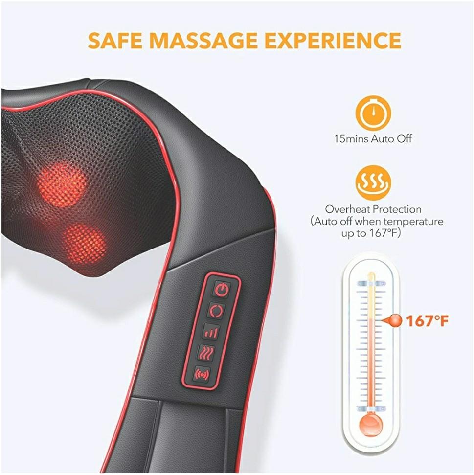 Electric Massager Atmoko Neck Massager With Heating And Vibration Function For Shoulders Neck 8813