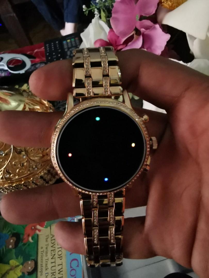 Fossil gen 5 store rose gold watch