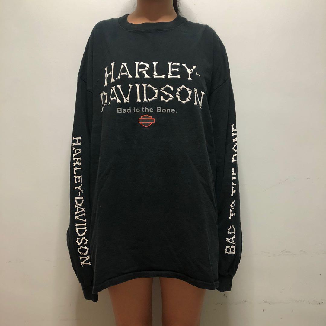 Harley davidson hotsell long sleeve sweater