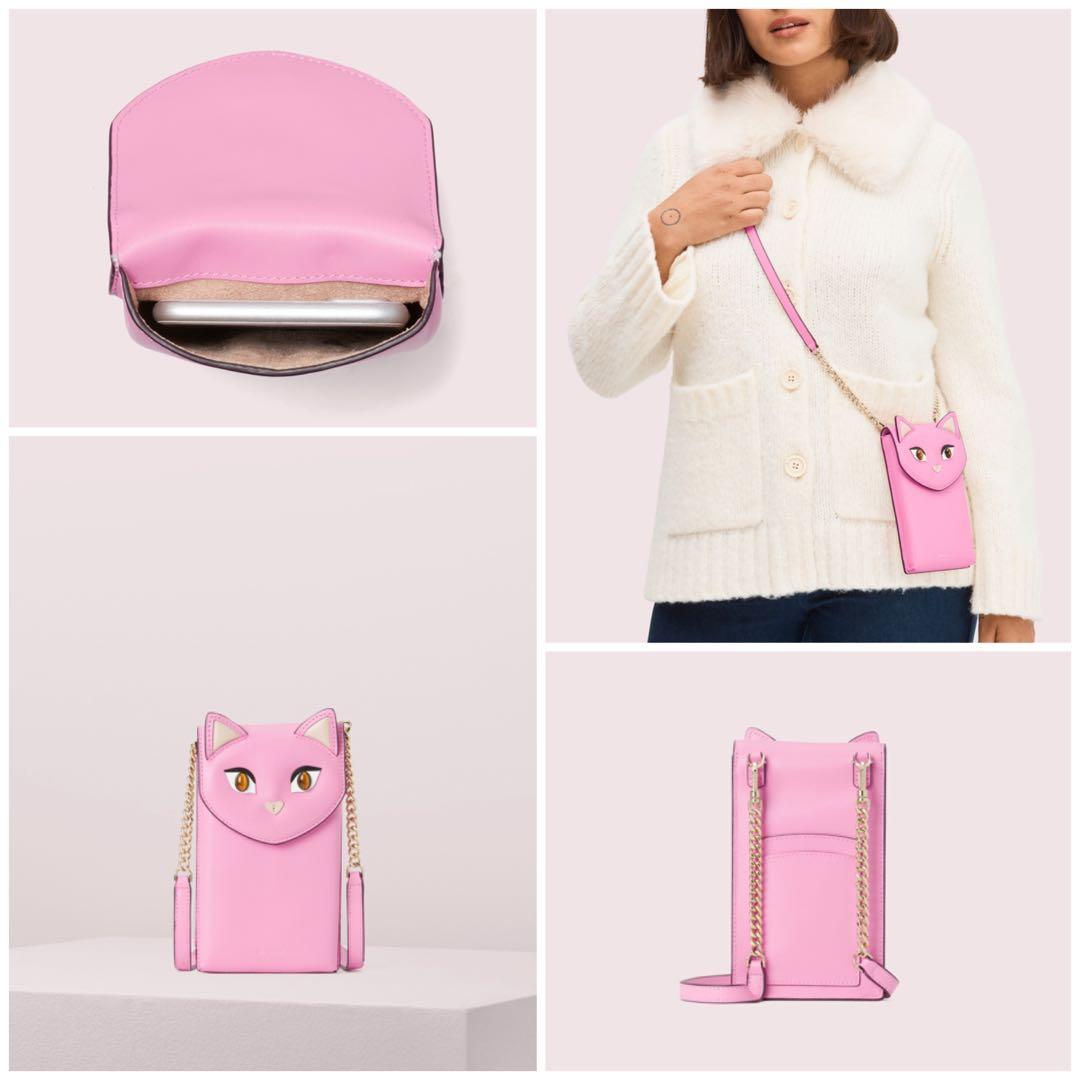 Meow cat north best sale south phone crossbody