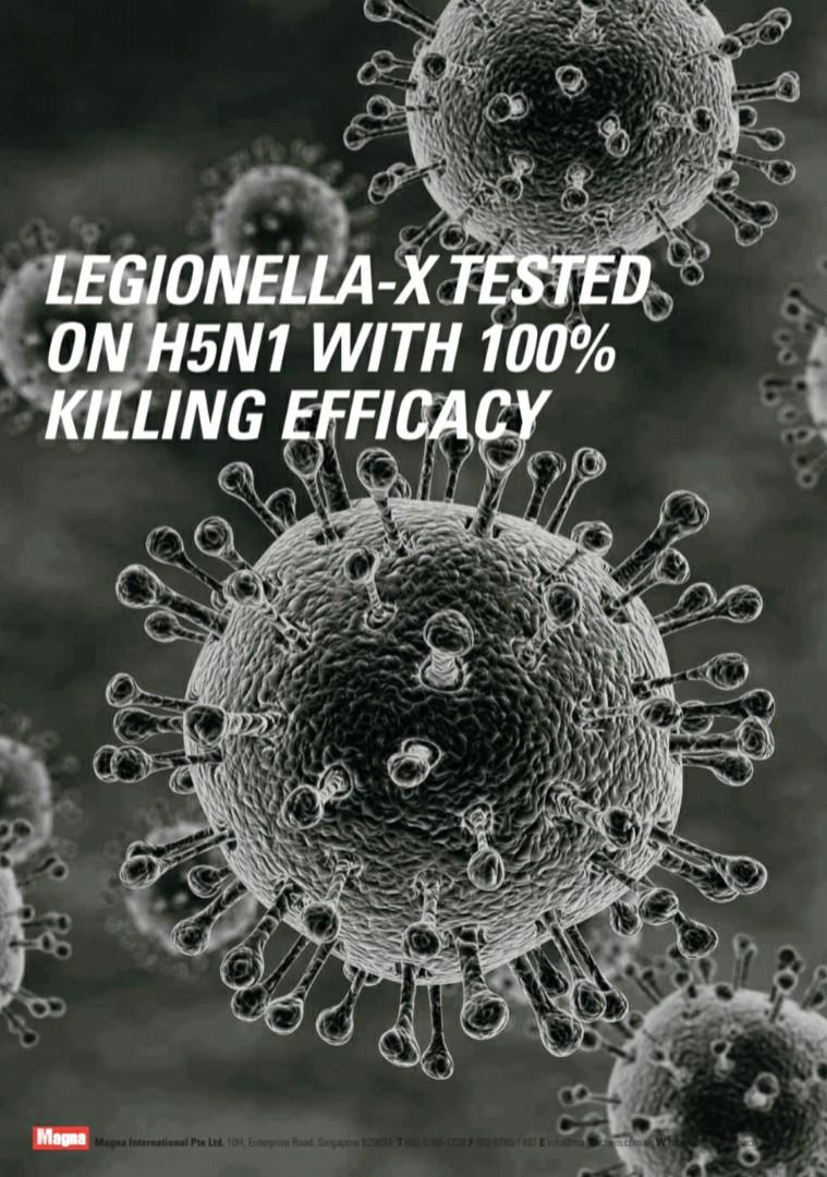 LegionellaX Viral Off Disinfectant, Beauty & Personal Care, Sanitisers