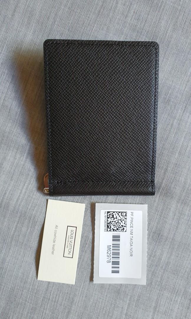 Louis Vuitton TAIGA Pince Wallet (M62978)