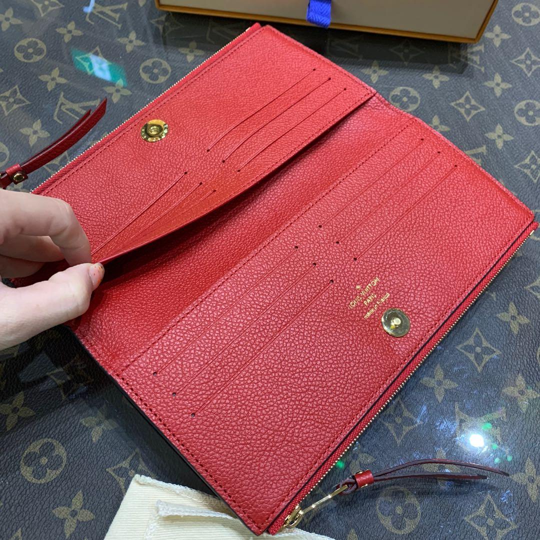 Louis Vuitton Adele Wallet Monogram Canvas Fuchsia