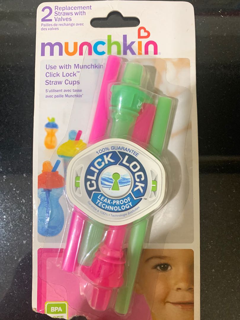 Munchkin Replacement Straws, Babies & Kids, Nursing & Feeding, Weaning