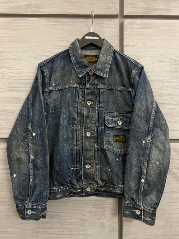 Neighborhood Savage Stockman Denim Jacket Indigo Size: S, 男裝