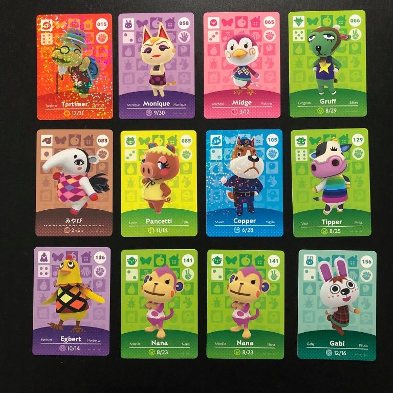 nintendo switch amiibo cards animal crossing new horizons