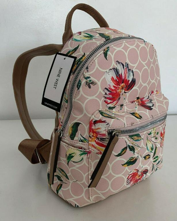 Nine west pink backpack new arrivals