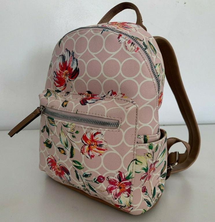 Nine west floral backpack 2025