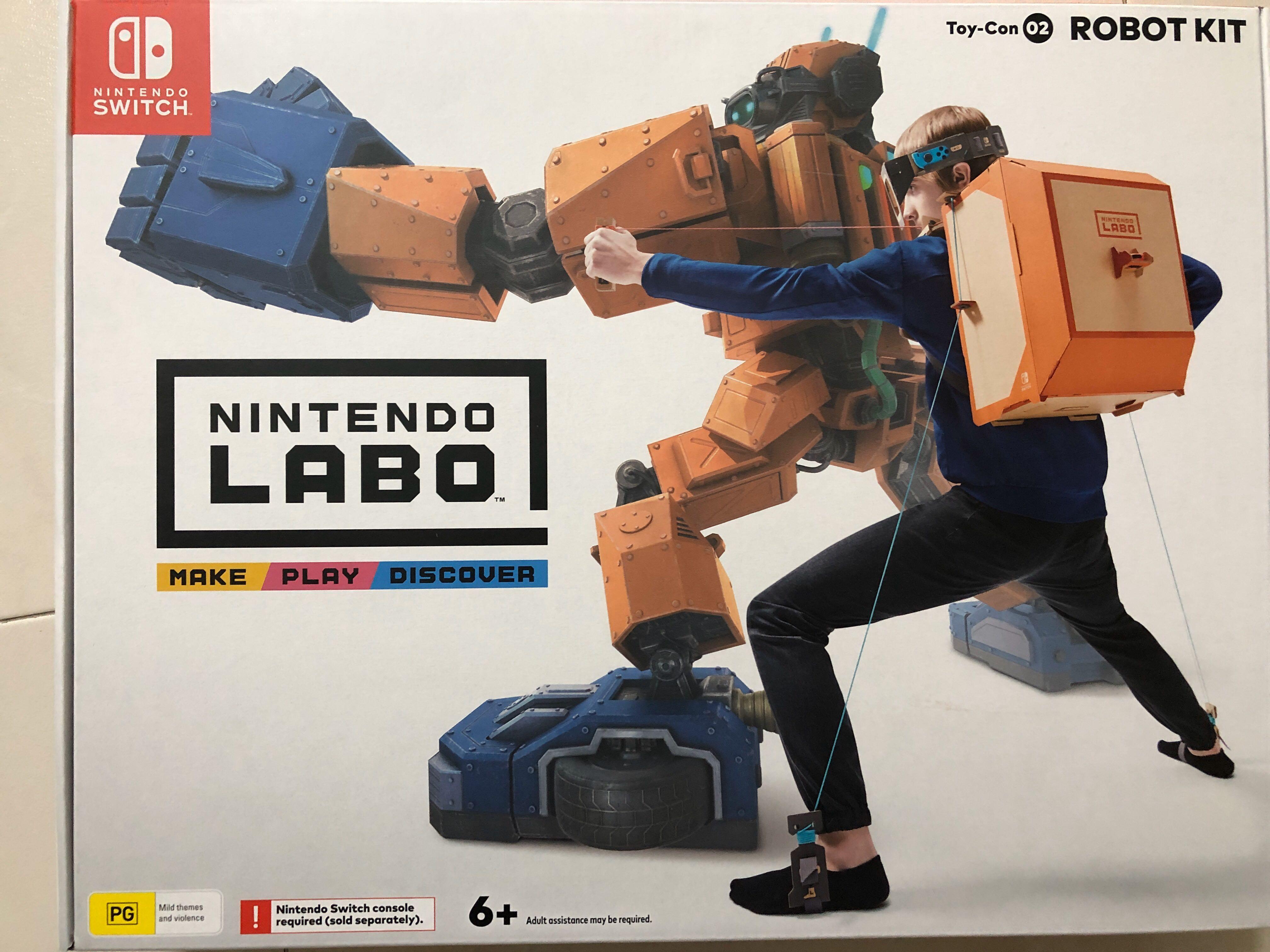 Nintendo switch shop kit robot