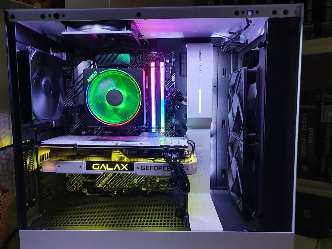 ***FREE DELIVERY *** NZXT H510 WHITE CUSTOM GAMING PC FOR ALL YOUR