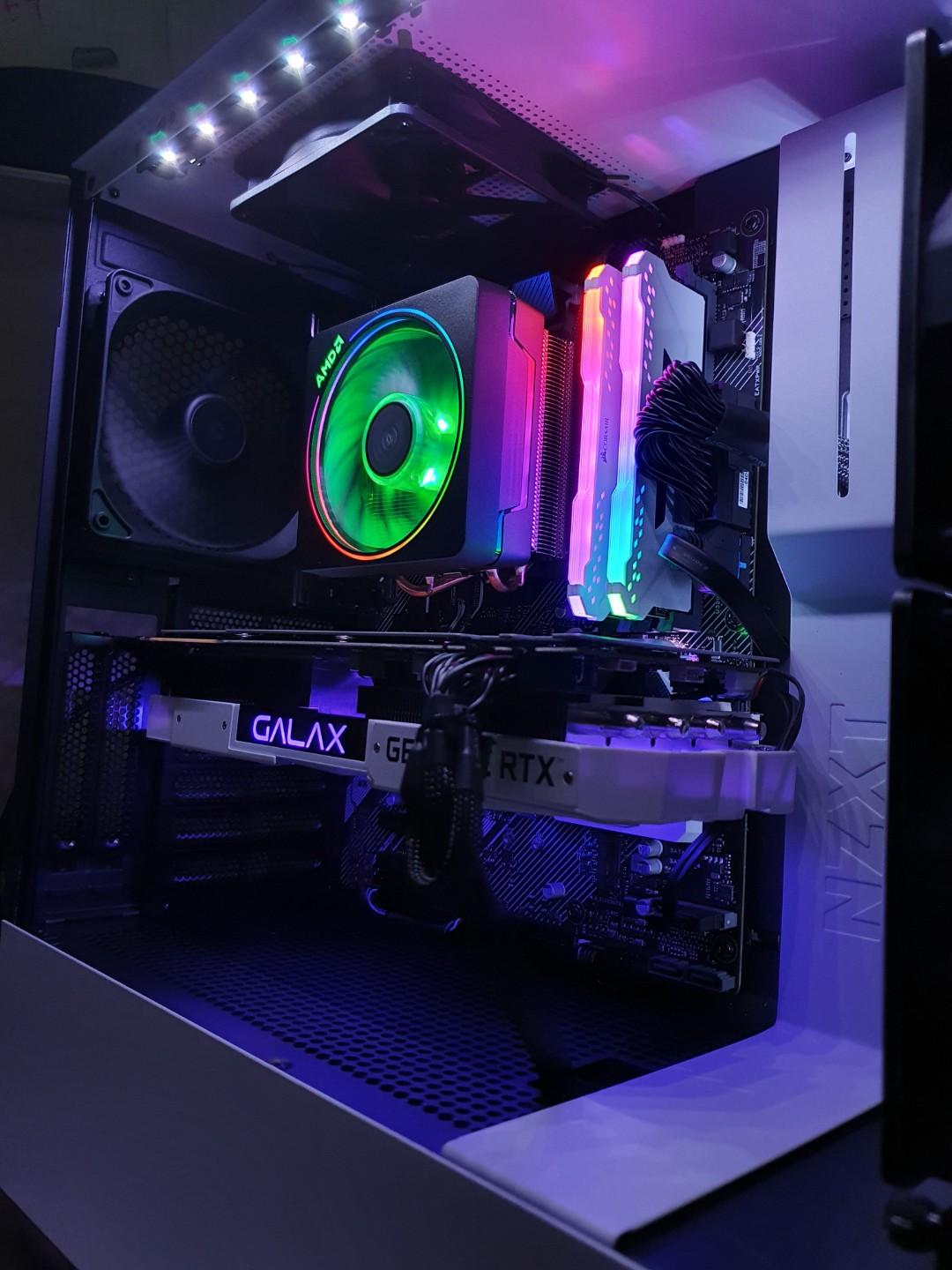 ***FREE DELIVERY *** NZXT H510 WHITE CUSTOM GAMING PC FOR ...