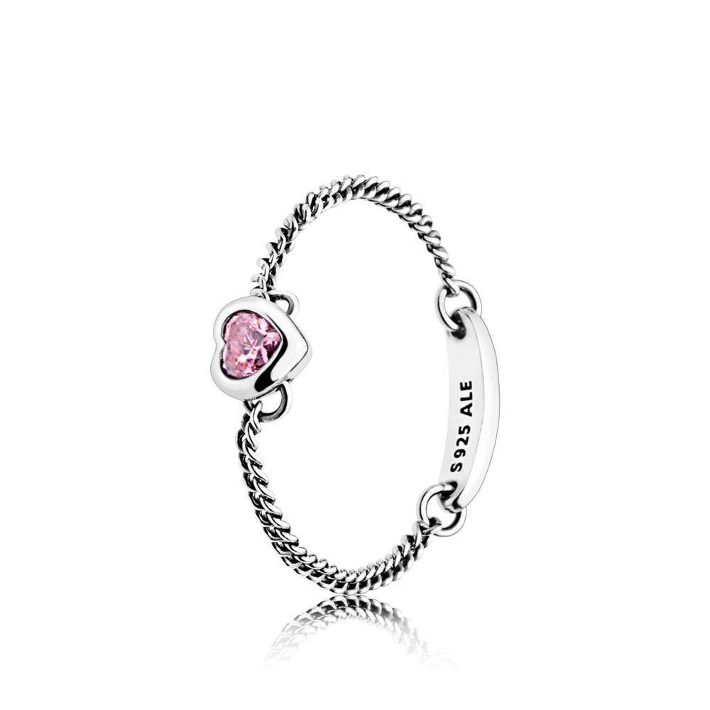 Pandora Spirited Heart Chain Ring