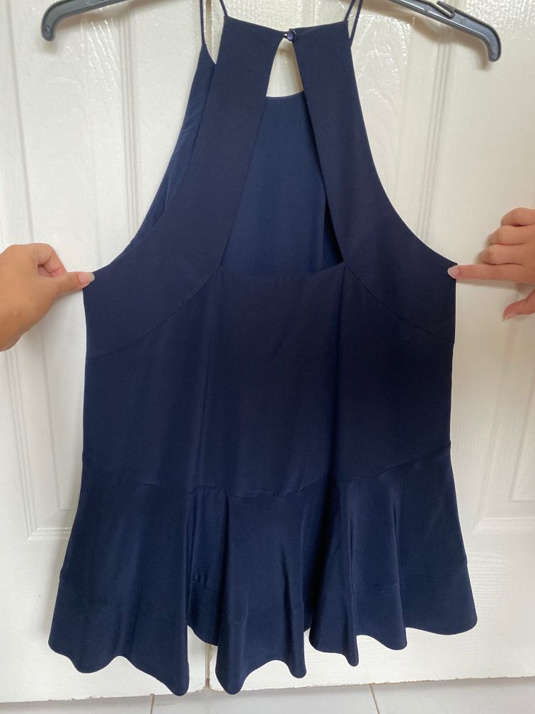 ralph lauren peplum top