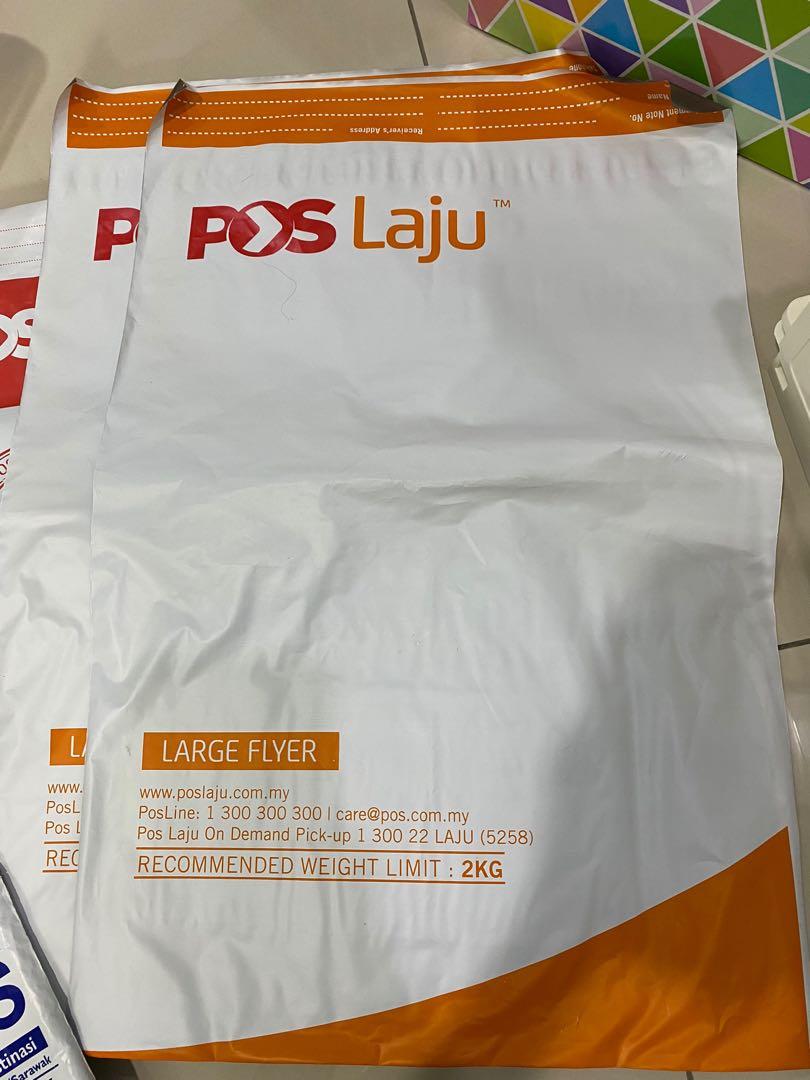 Pos Laju Flyer 2kg Large Size Books Stationery Magazines Others On Carousell