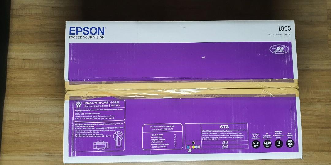 Printer EPSON INKJET L805, Computers & Tech, Parts & Accessories
