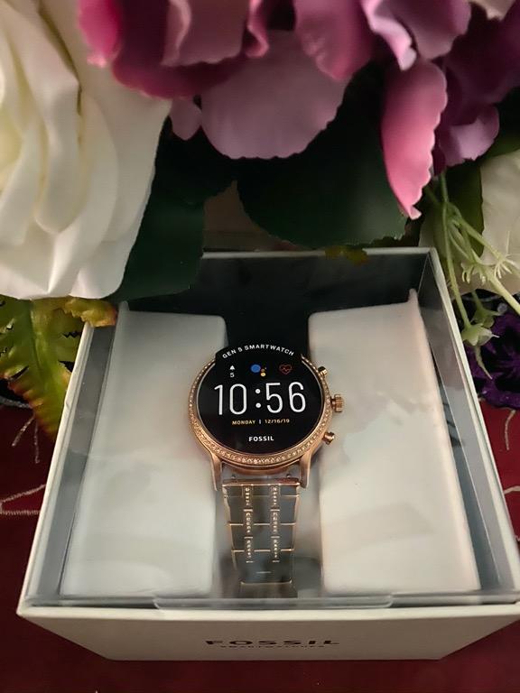 PROMO SALE Fossil Julianna Gen 5 Rose Gold Stainless Steel