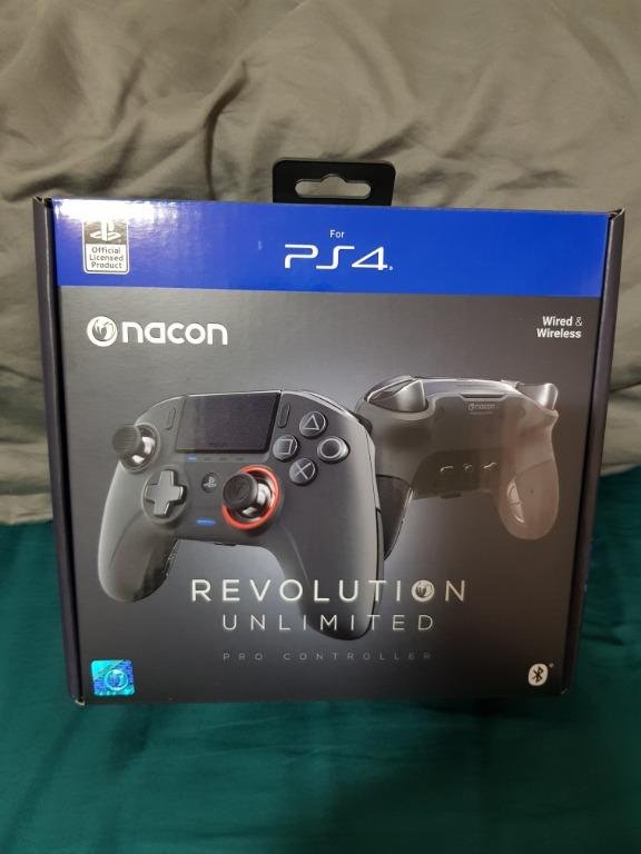 Ps4 Nacon Revolution Unlimited Pro Controller Brand New Video Gaming Gaming Accessories Controllers On Carousell