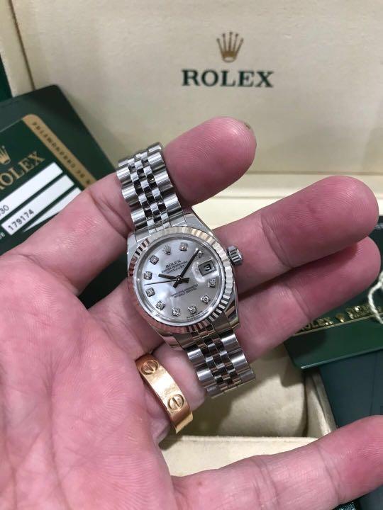Rolex 179174 mother of pearl store