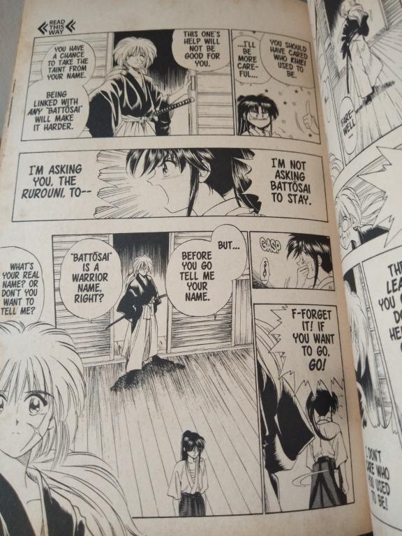 Rurouni Kenshin English Manga Comics Books Books Stationery