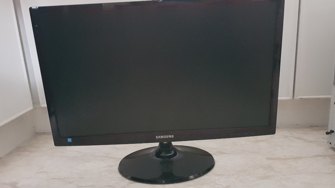 Samsung Monitor S24B350 used, Computers & Tech, Parts & Accessories ...