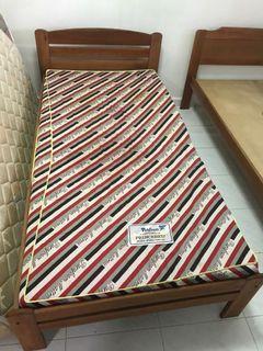 Single mattress and bed frame https://wa.me/6594271685