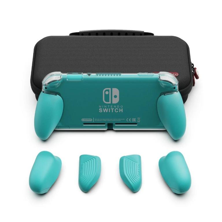 Skull & Co. GripCase Lite Bundle for Nintendo Switch Lite (Category: Cases & Covers) located in Manila. Submitted by techsmartph (Listing ID 286746872, Image 2). Description: Free shipping worldwide. Three pairs of interchangeable grips to fit all hand sizes and provide players with comfortable handling to avoid carpal tunnel. Enlarged ZL/ZR triggers which provide better control. Made from soft TPU material whichprovides solid protection, easy to