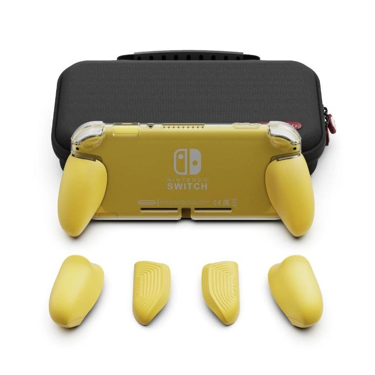 Skull & Co. GripCase Lite Bundle for Nintendo Switch Lite (Category: Cases & Covers) located in Manila. Submitted by techsmartph (Listing ID 286747100, Image 3). Description: Free shipping worldwide. Three pairs of interchangeable grips to fit all hand sizes and provide players with comfortable handling to avoid carpal tunnel. Enlarged ZL/ZR triggers which provide better control. Made from soft TPU material whichprovides solid protection, easy to