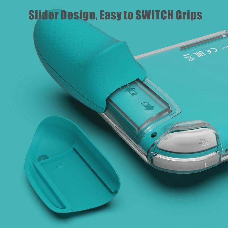 Skull & Co. GripCase Lite Bundle for Nintendo Switch Lite (Category: Cases & Covers) located in Manila. Submitted by techsmartph (Listing ID 286747243, Image 3). Description: Free shipping worldwide. Three pairs of interchangeable grips to fit all hand sizes and provide players with comfortable handling to avoid carpal tunnel. Enlarged ZL/ZR triggers which provide better control. Made from soft TPU material whichprovides solid protection, easy to