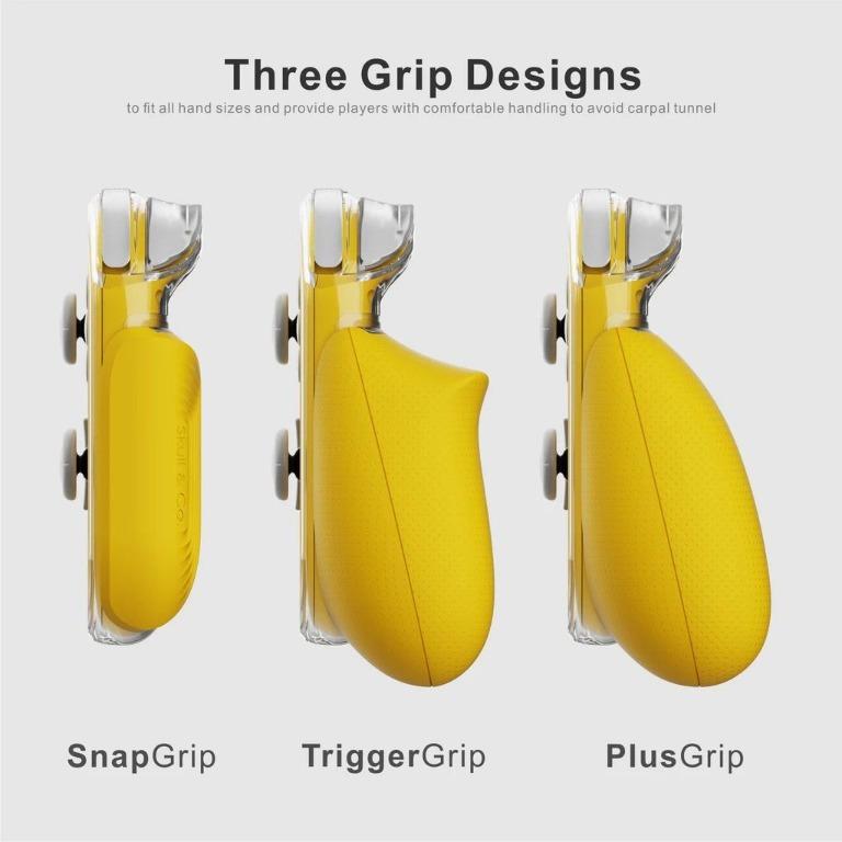 Skull & Co. GripCase Lite Bundle for Nintendo Switch Lite (Category: Cases & Covers) located in Manila. Submitted by techsmartph (Listing ID 286747403, Image 2). Description: Free shipping worldwide. Three pairs of interchangeable grips to fit all hand sizes and provide players with comfortable handling to avoid carpal tunnel. Enlarged ZL/ZR triggers which provide better control. Made from soft TPU material whichprovides solid protection, easy to