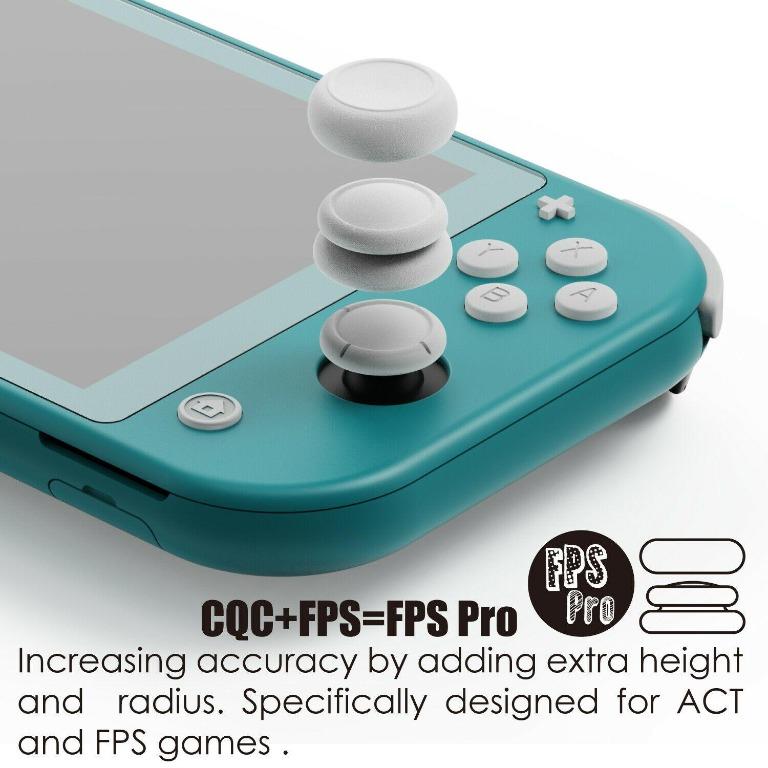 Skull & Co. Thumb Grip Set fir Nintendo Switch Lite (Category: Cases & Covers) located in Manila. Submitted by techsmartph (Listing ID 286756946, Image 3). Description: Specifically designed for Nintendo Switch Lite (also compatible with SWITCH). Three pairs of thumb grips with three different designs to meet gamers’ needs. Protect the original joystick from wear and tear. Increased accuracy through extra height and active radius. Made from speci