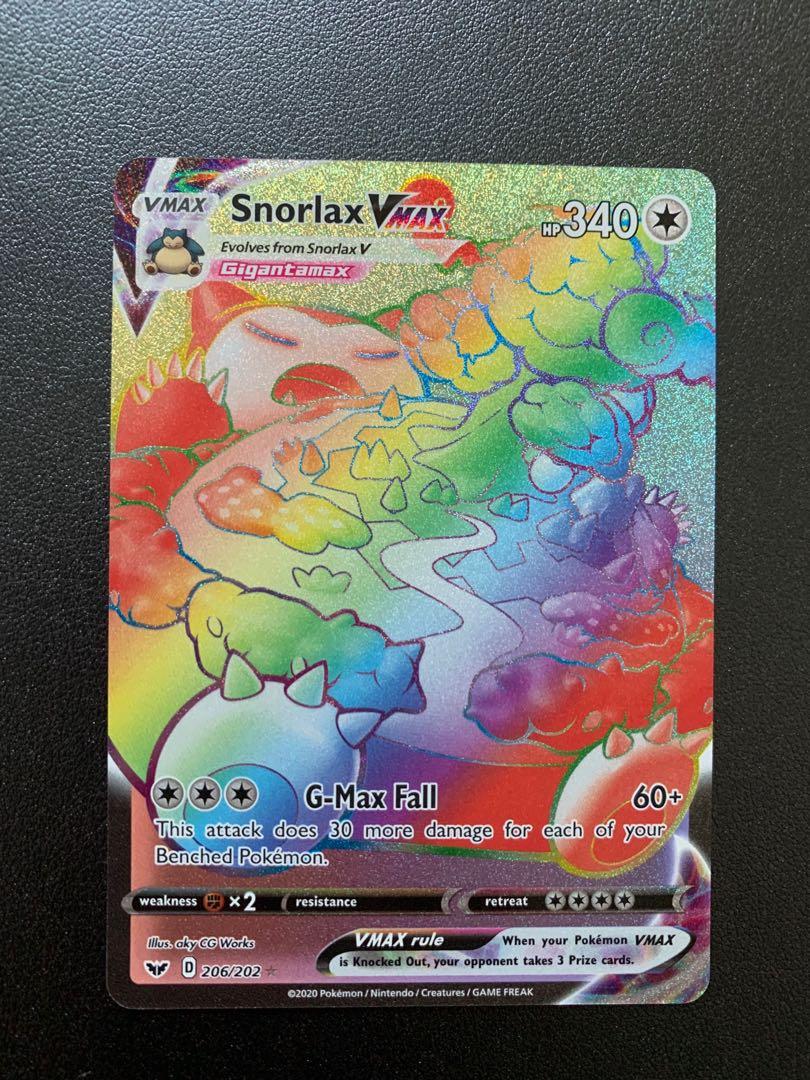 Get Wallpaper Snorlax Vmax Sword Shield Pokemon Cards Toys Games Board Games Cards On Carousell Free HD