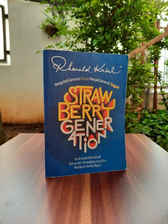 Strawberry Generation - Rhenald Kasali #ninjacarousell, Buku & Alat Tulis,  Buku di Carousell