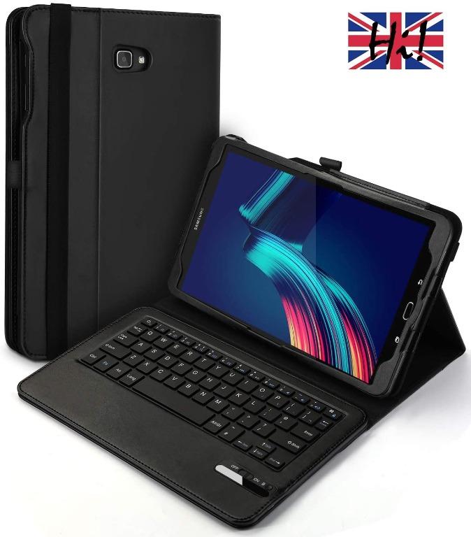 Tonb Shop Samsung Galaxy Tab A 10 1 Keyboard Case Wireless Detachable Uk Layout Keyboard With Multi Angle Stand Auto Wake Sleep Feature For Galaxy Tab A 10 1 Sm T580 T585 Tablet Black Electronics Others On Carousell