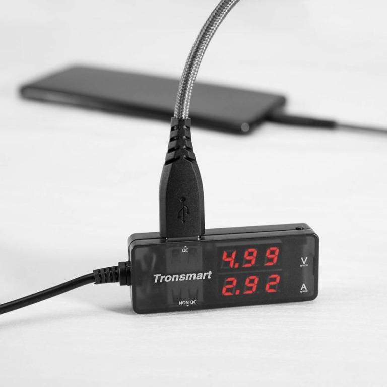 Tronsmart TAC01 USB C Cable (Type-C) Nylon Braided for Samsung, Android, Nintendo Switch and Compatible Devices (3ft) (Category: Portable Audio Accessories) located in Manila. Submitted by techsmartph (Listing ID 286752396, Image 2). Description: Extremely Durable: 50 times more stronger than other conventional cables. Fast Charging & Sync: Supports maximum output up to 3A for charging with data rate transfer speed up to 5Gbps. Superb Grip: Ergon