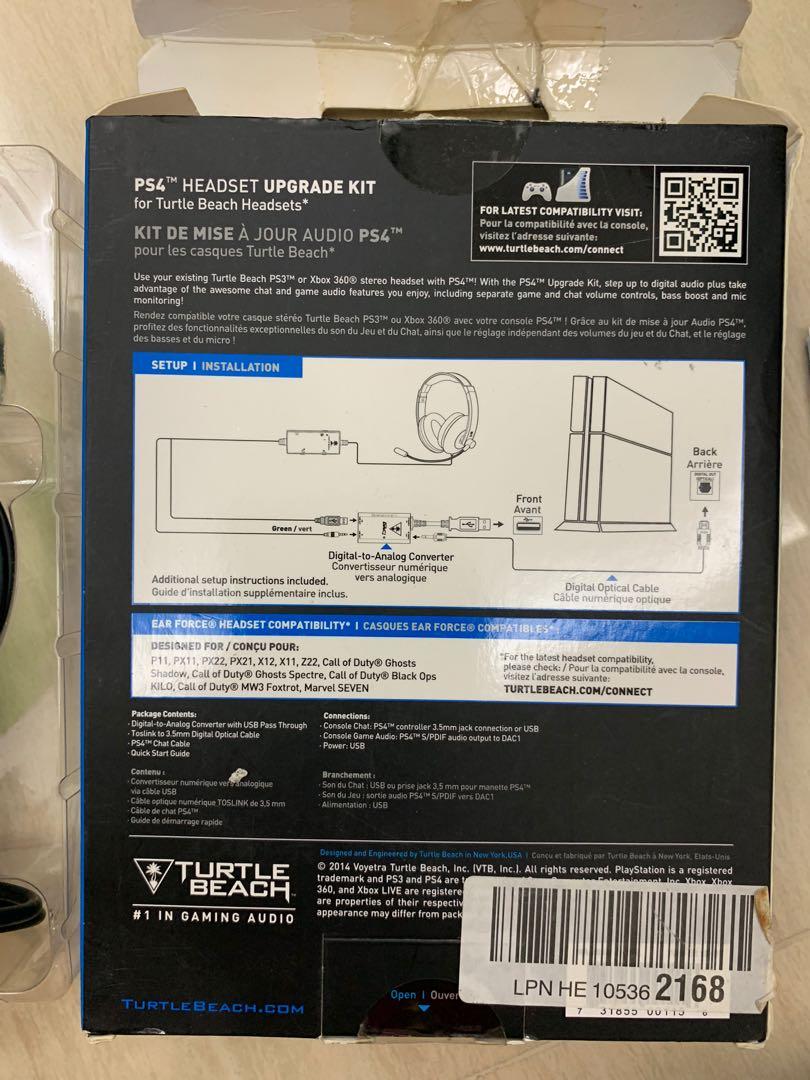 Turtle beach ps4 upgrade kit 2025